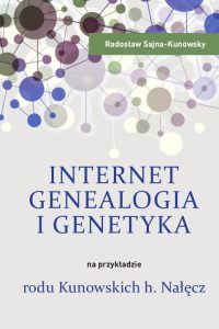 szara okładka z granatowym liternictwem i kolorowymi elementami graficznymi przypominającymi cząsteczki chemiczne