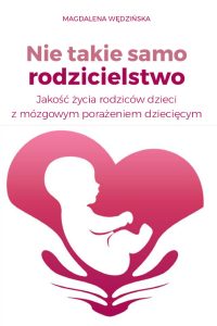 na białym tle czerwone litery i zarys dojrzałego już płodu na tle serca i dróg rodnych