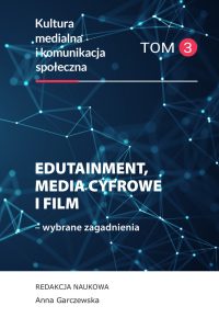 Na granatowym tle nieba konstelacje gwiazd i białe litery, na białym pasku granatowe litery