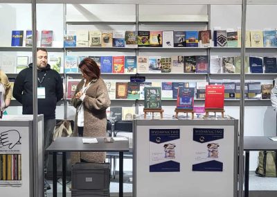 Stoisko Wydawnictwa UKW na 28. Międzynarodowych targach Książki w Krakowie