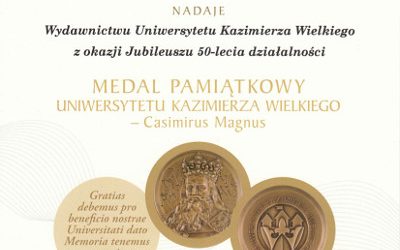 Medal z okazji 50-lecia Wydawnictwa UKW