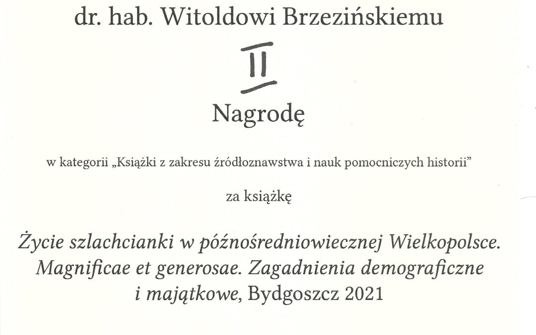 Kolejna nagroda dla „Szlachcianki”