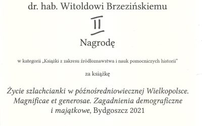 Kolejna nagroda dla „Szlachcianki”